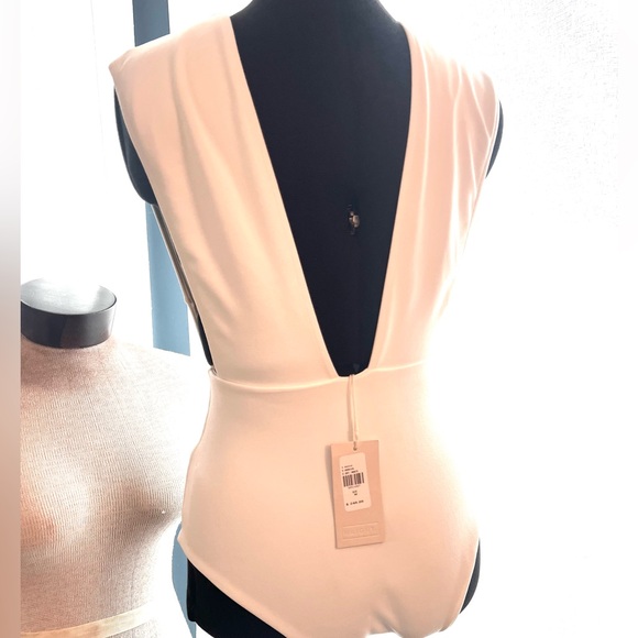 NWT Haight Off-White Crepe Swimsuit - Size Medium - Picture 2 of 7